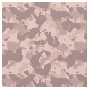 Tissu Camouflage d'or rose Camo militaire