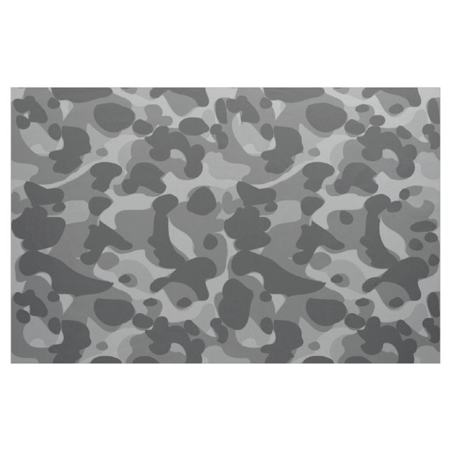 Tissu Camouflage gris Motif Cool élégant (Yard)