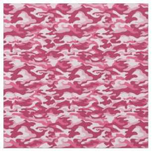 Tissu Camouflage rose