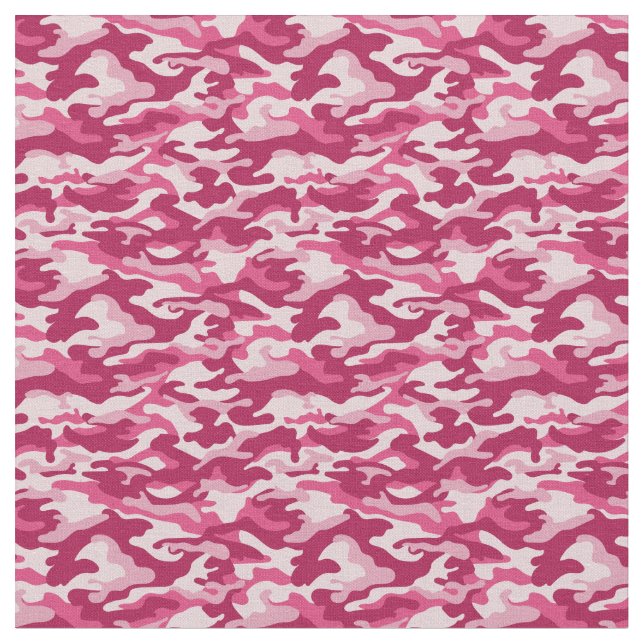 Tissu Camouflage rose (Fermer)
