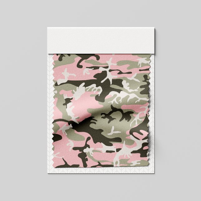 Tissu Camouflage rose et vert, Militaire, Armée (Créateur téléchargé)