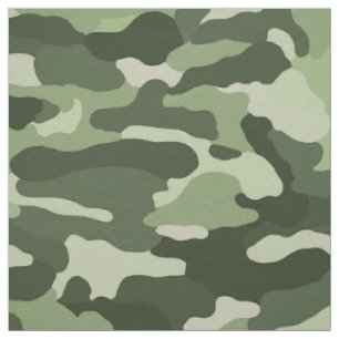Tissu Camouflage vert