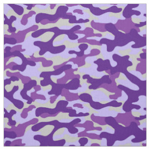 Tissu Camouflage Violet