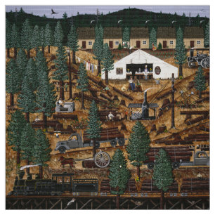 Tissu Camp historique de consignation