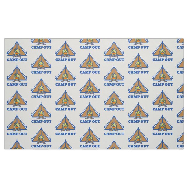 Tissu Camp hors (Fat Quarter)