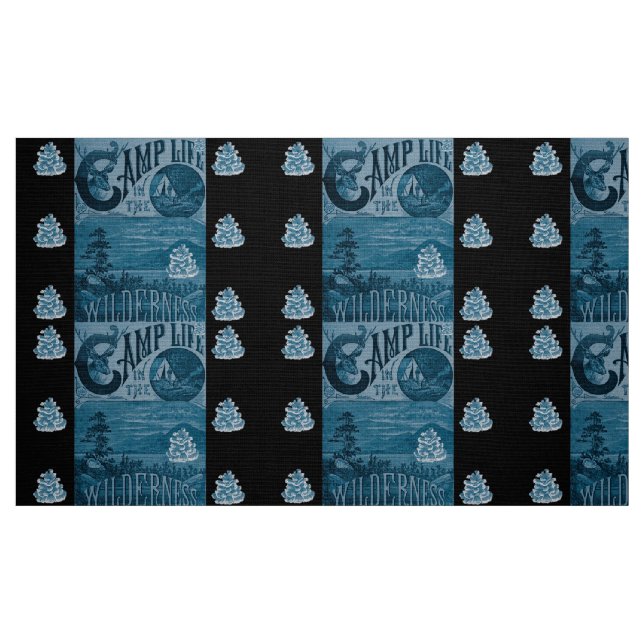 Tissu Camp Life Fun Fabric (Fat Quarter)