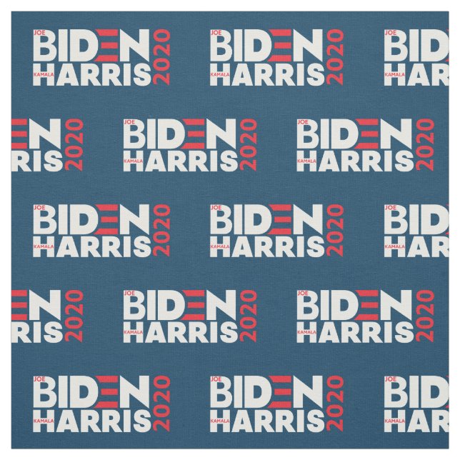 Tissu Campagne électorale Biden Harris 2020 par le Yard (Échantillon)