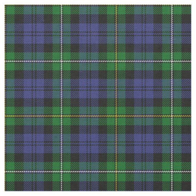 Tissu Campbell de tartan de clan de Loudoun (Fermer)