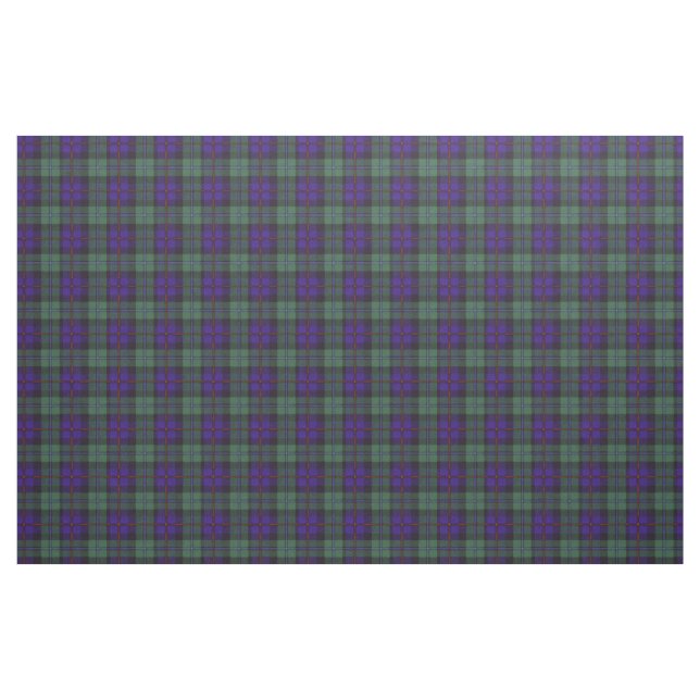 Tissu Campbell de tartan d'écossais de plaid de clan de (Yard)