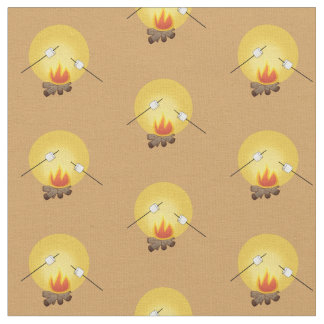 Tissu Camping Roasting Marshmallows