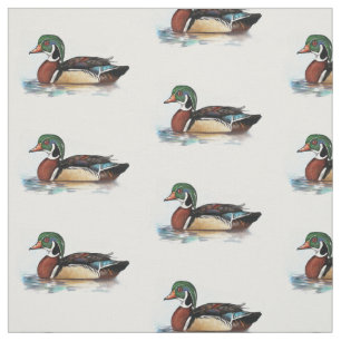 Tissu Canard en bois