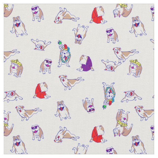 Tissu canard stupide ironique drôle chien chiot fantaisi (Fermer)