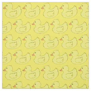 Tissu Canards en caoutchouc jaunes Baignoire canard cana