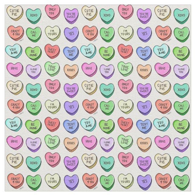 Tissu Candy Heart Fabric (Fermer)