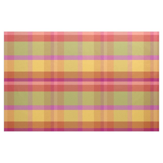Tissu Candy Plaid CBHOG (Fat Quarter)