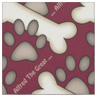 Canine faite sur commande d'empreintes de pattes