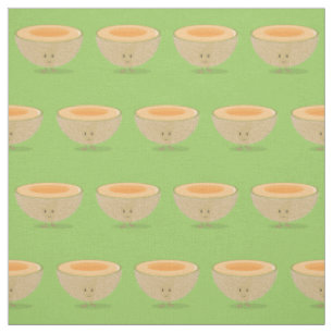 Tissu Cantaloup de sourire