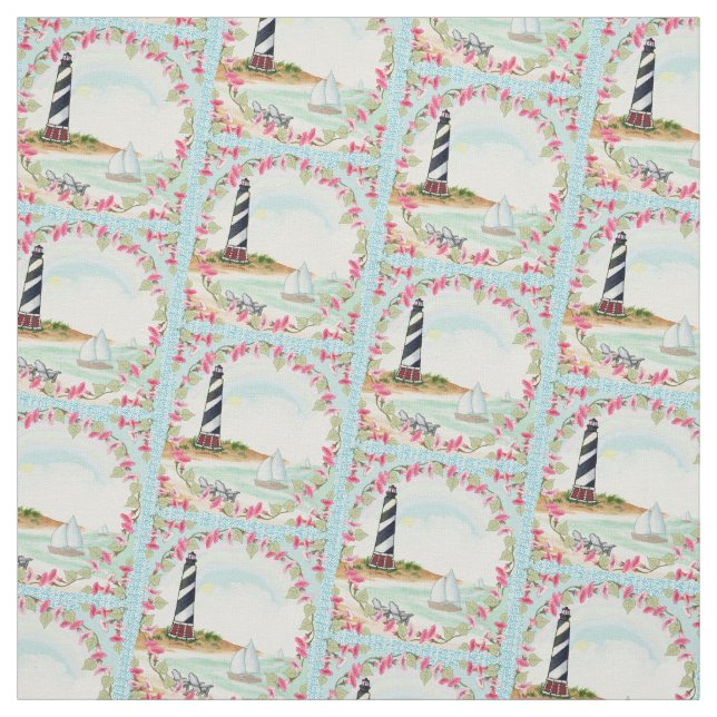 Tissu Cape Hatteras Lighthouse (Échantillon)