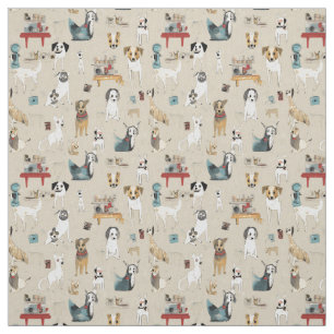 Tissu Capteurs de canine : Whimsy Dog