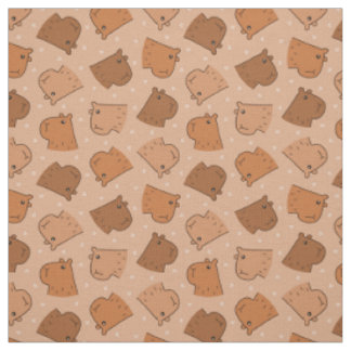 Tissu Capybara