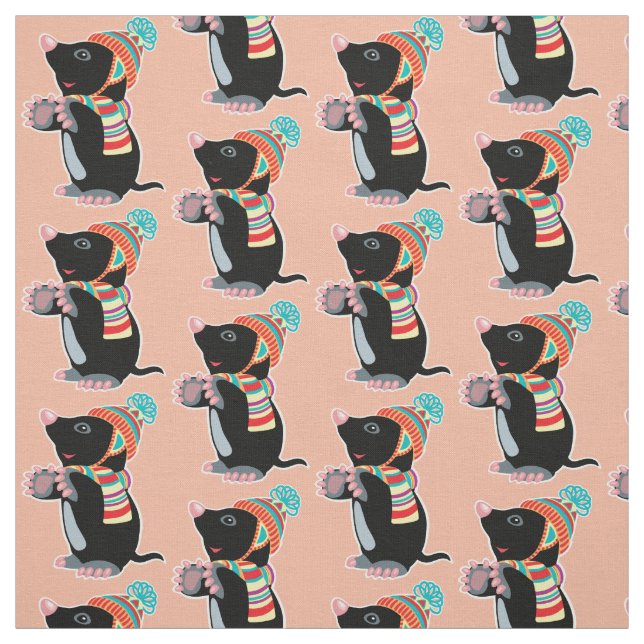 Tissu caricature (Échantillon)