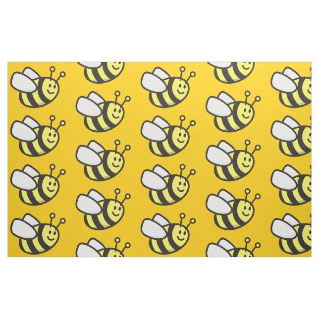 Tissu Caricature d'abeille (Fat Quarter)