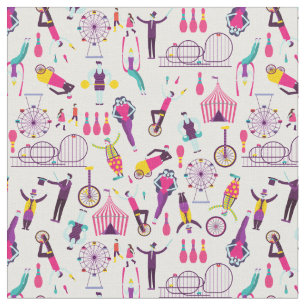 Tissu carnaval circus amusement park spectacle