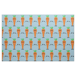 Tissu Carotte triste par Kenneth Yoncich