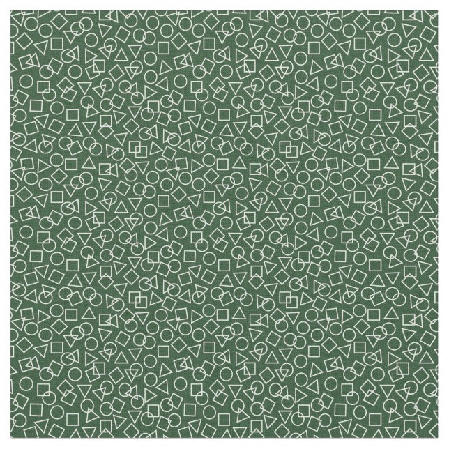 Tissu Carré du triangle circulaire (Fermer)