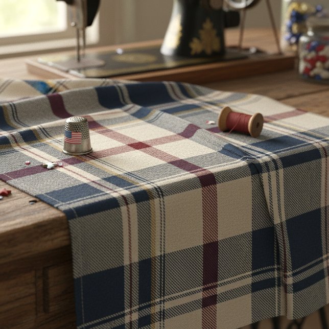 Tissu Carreaux d'Héritage Américain ID1301 (Créateur téléchargé)