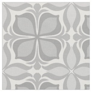 Tissu Carreaux géométriques neutres
