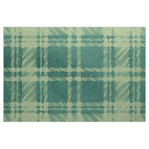 Tissu carreaux vert
