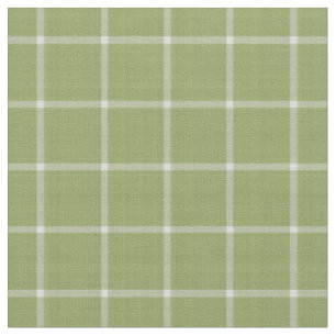 Tissu Carreaux vert asperge à carreaux gingham