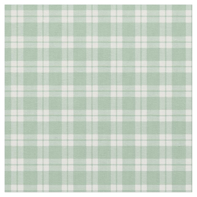 Tissu Carreaux Vert Clair et Blanc (Fermer)