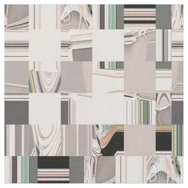 Tissu Carrelage d'art Abstrait (Fermer)