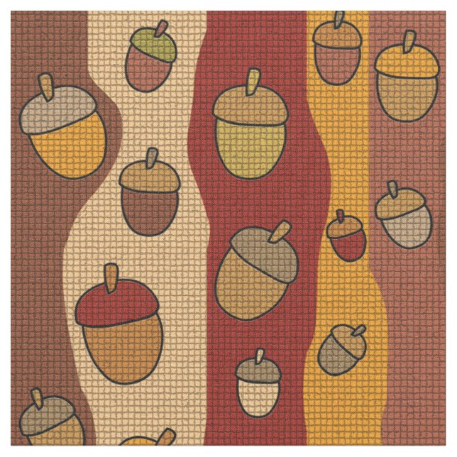 Tissu Carrelage des rayures d'maïs (Fermer)