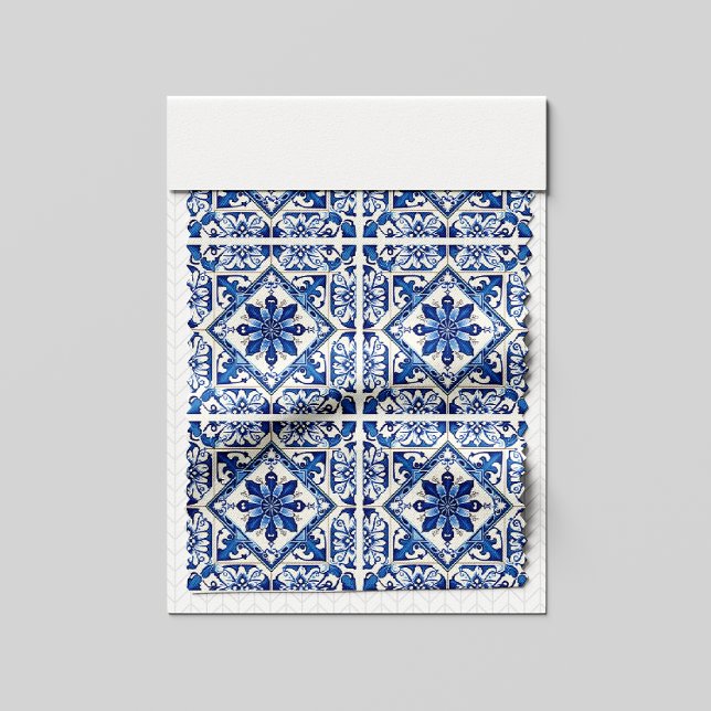 Tissu Carrelage méditerranéen, Portugais, Azulejo, Majol (Créateur téléchargé)