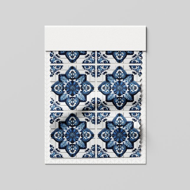 Tissu Carrelage méditerranéen, Portugais, Azulejo, Majol (Créateur téléchargé)