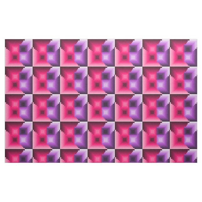 Tissu Carrés Art déco (Fat Quarter)