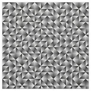 Tissu Carrés géométriques chics gris-noir