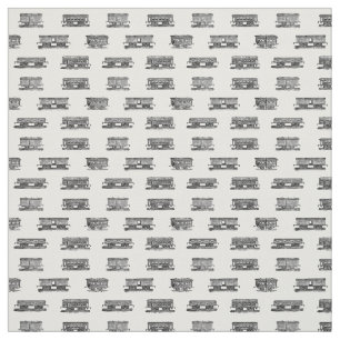 Tissu Cars de train Locomotive Motif CUSTOM BG COULEUR