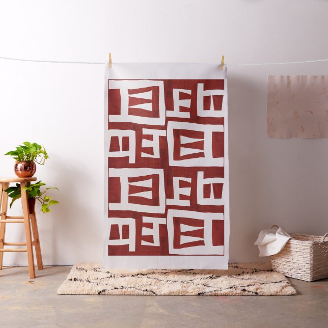 Tissu Carte Africaine Grande échelle Design (In Situ)