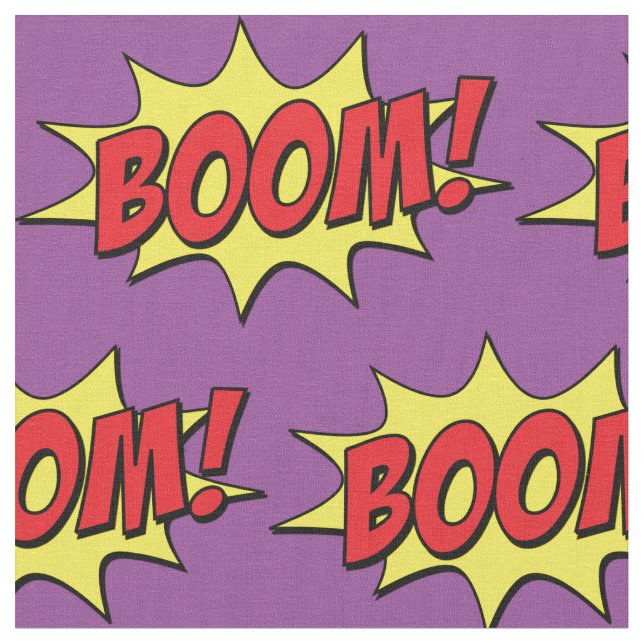 Tissu Cartoon Boom Thunder_Cove (Fermer)