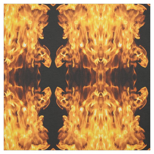 Tissu Cascade de flamme (Échantillon)