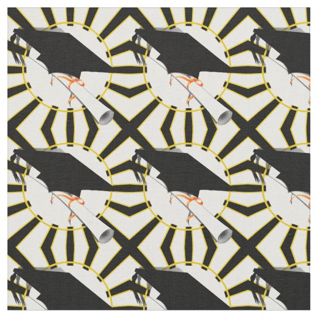 Tissu Casquette de troisième année avec couleurs scolair (Fermer)