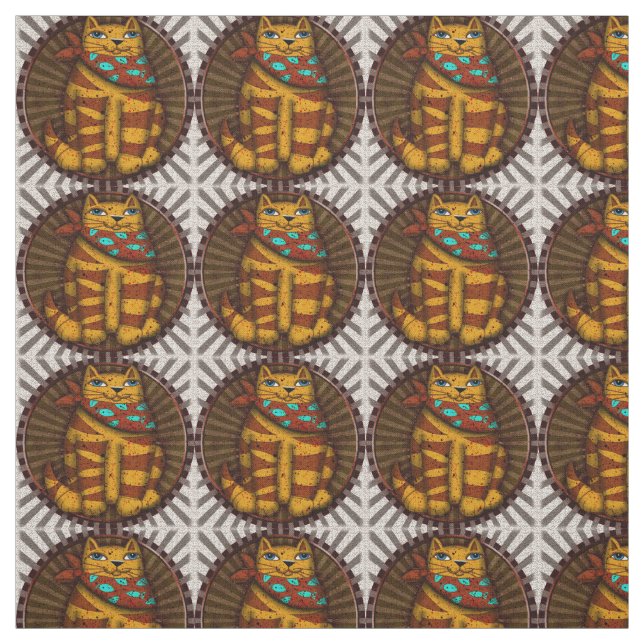 Tissu Cat du sud-ouest (Échantillon)