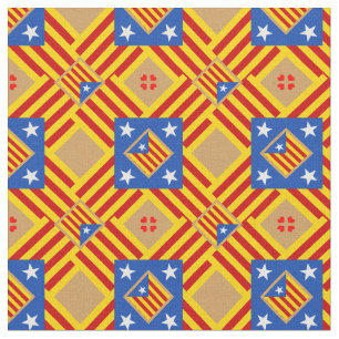 Tissu Catalan Flag & Catalonia Trendy Fabric