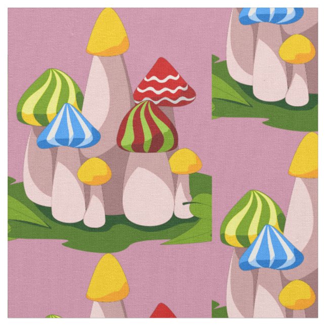 Tissu Cathédrale des champignons magiques Thunder_Cove  (Fermer)