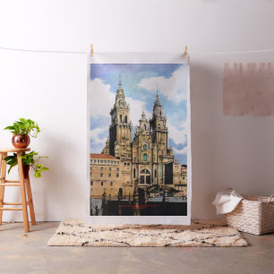 Tissu Cathédrale Santiago de Compostela (A La Corogne)