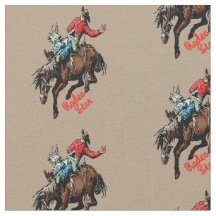 Tissu Cavalier à cru de cheval de Bronc de cowboy